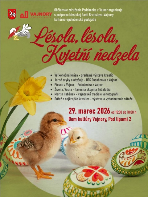 Kvetná nedeľa vo Vajnoroch