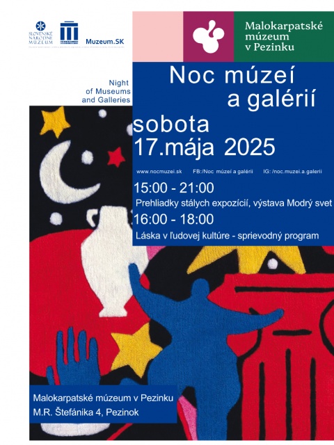 Malokarpatské múzeum v Pezinku súčasťou Noci múzeí a galérií 2025