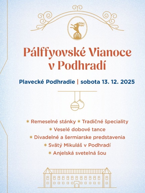 Pálffyovské Vianoce v Podhradí