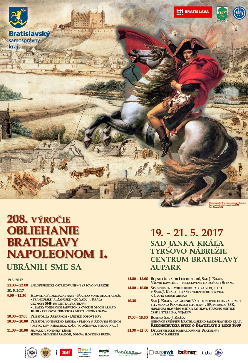 208.výročie Obliehanie Bratislavy Napoleonom